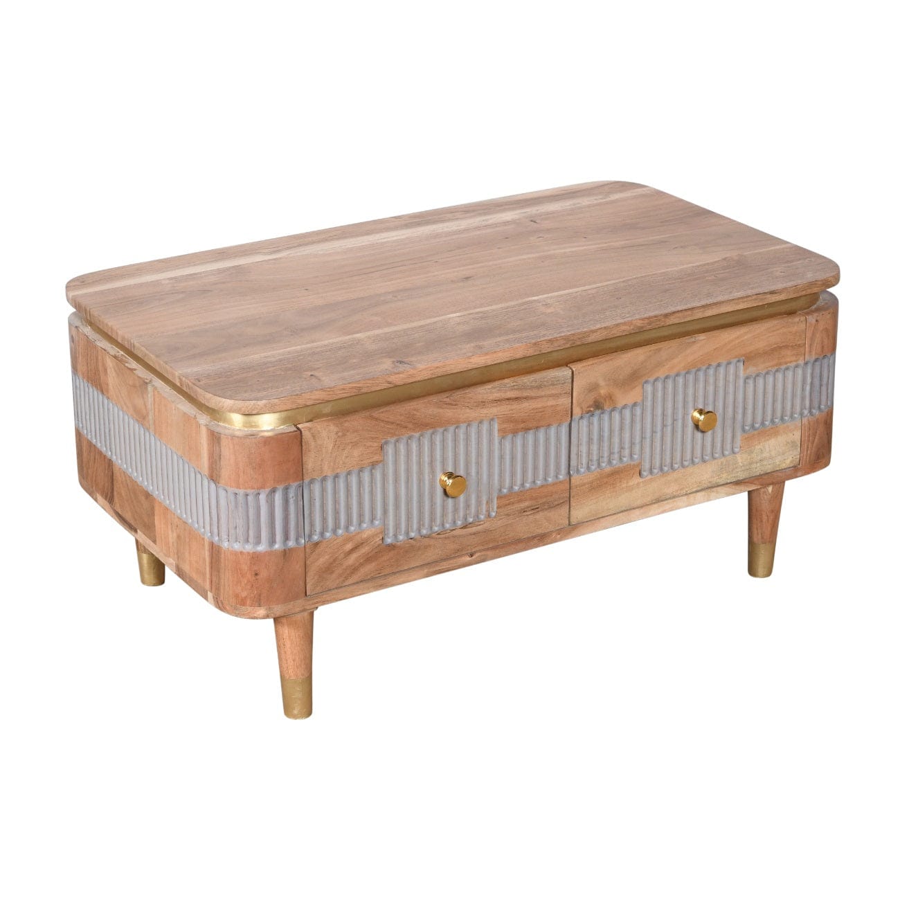 Blarney Wooden 2 Drawer Coffee Table