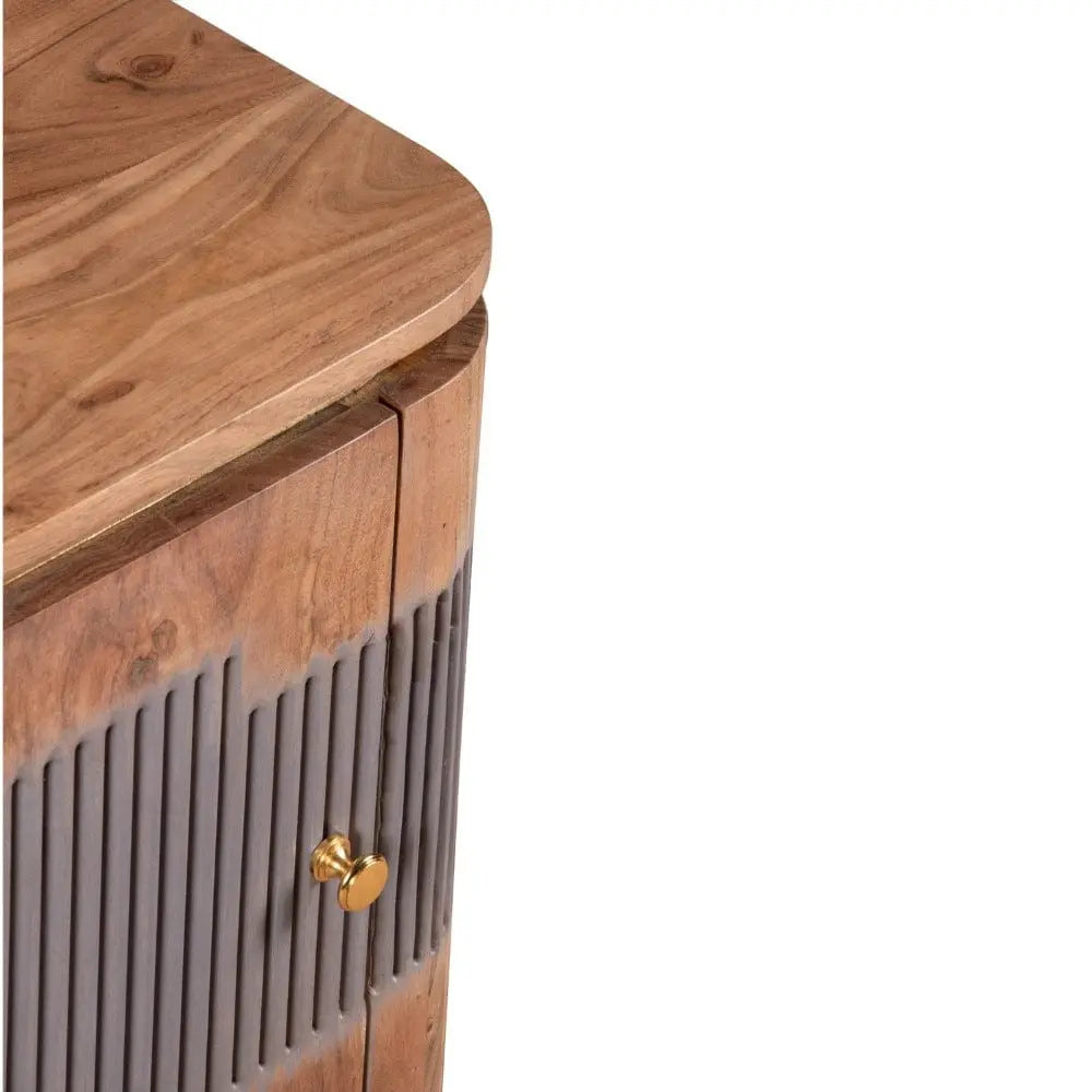 Blarney Wooden Bedside Table Cabinet