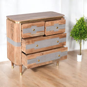 Blarney Wooden Chest of 4 Drawers