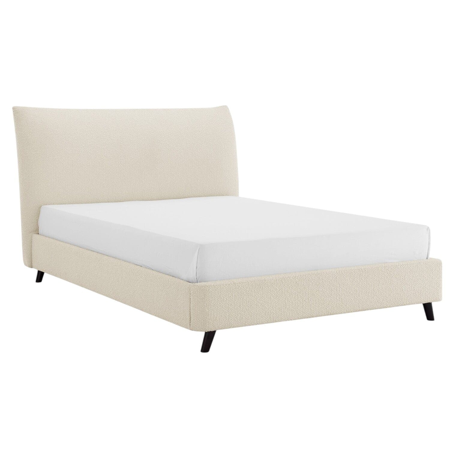 Bunbury Boucle Upholstered Bed Frame