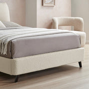 Bunbury Boucle Upholstered Bed Frame