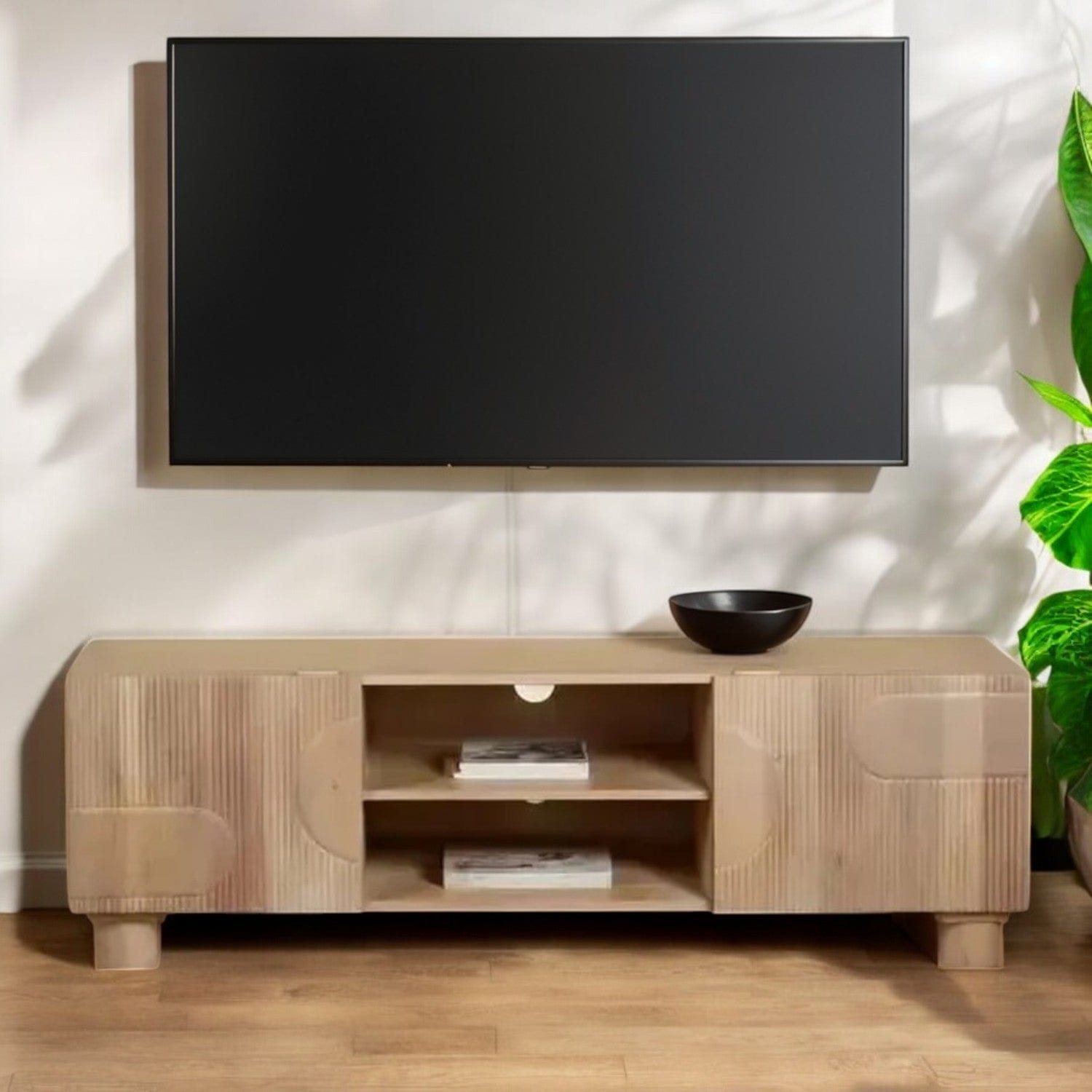 Cashel 145cm Wooden TV Stand Media Unit