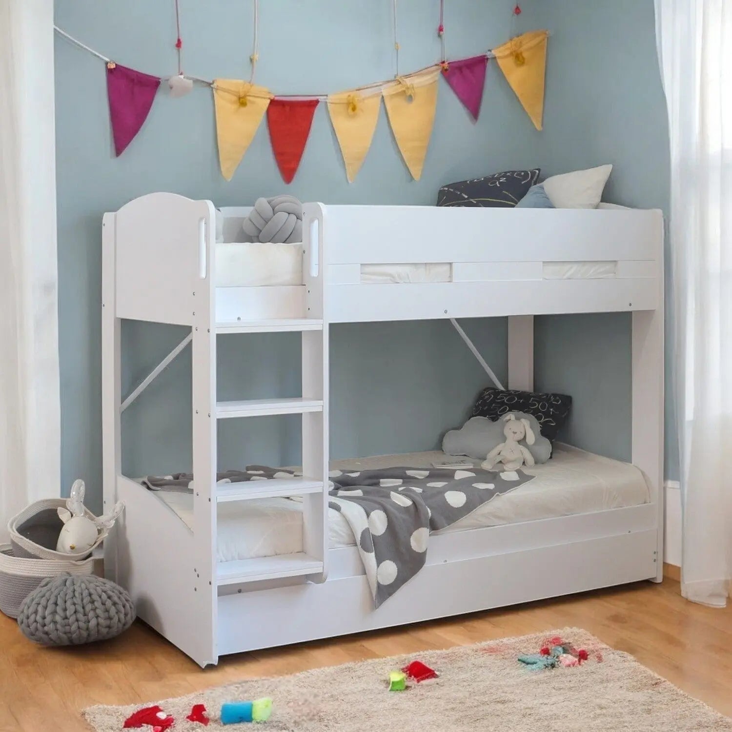 Charlie Triple Sleeper Bunk Bed With Trundle