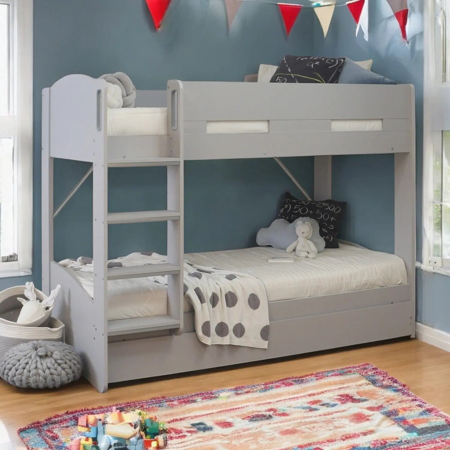 Charlie Triple Sleeper Bunk Bed With Trundle