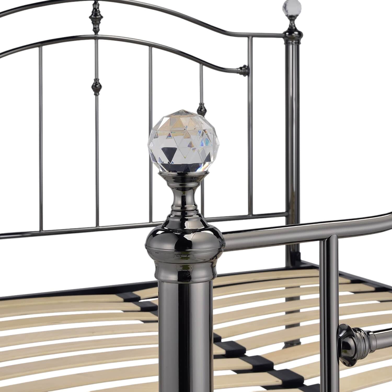 Chiswick Chrome Metal Bed Frame