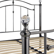 Chiswick Chrome Metal Bed Frame