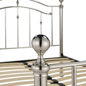 Chiswick Chrome Metal Bed Frame