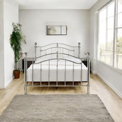 Chiswick Chrome Metal Bed Frame
