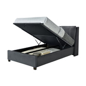 Congleton Cushion Pillowback Ottoman Storage Bed Frame