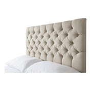 Conwy Tufted Button Headboard Fabric Upholstered Bed Frame
