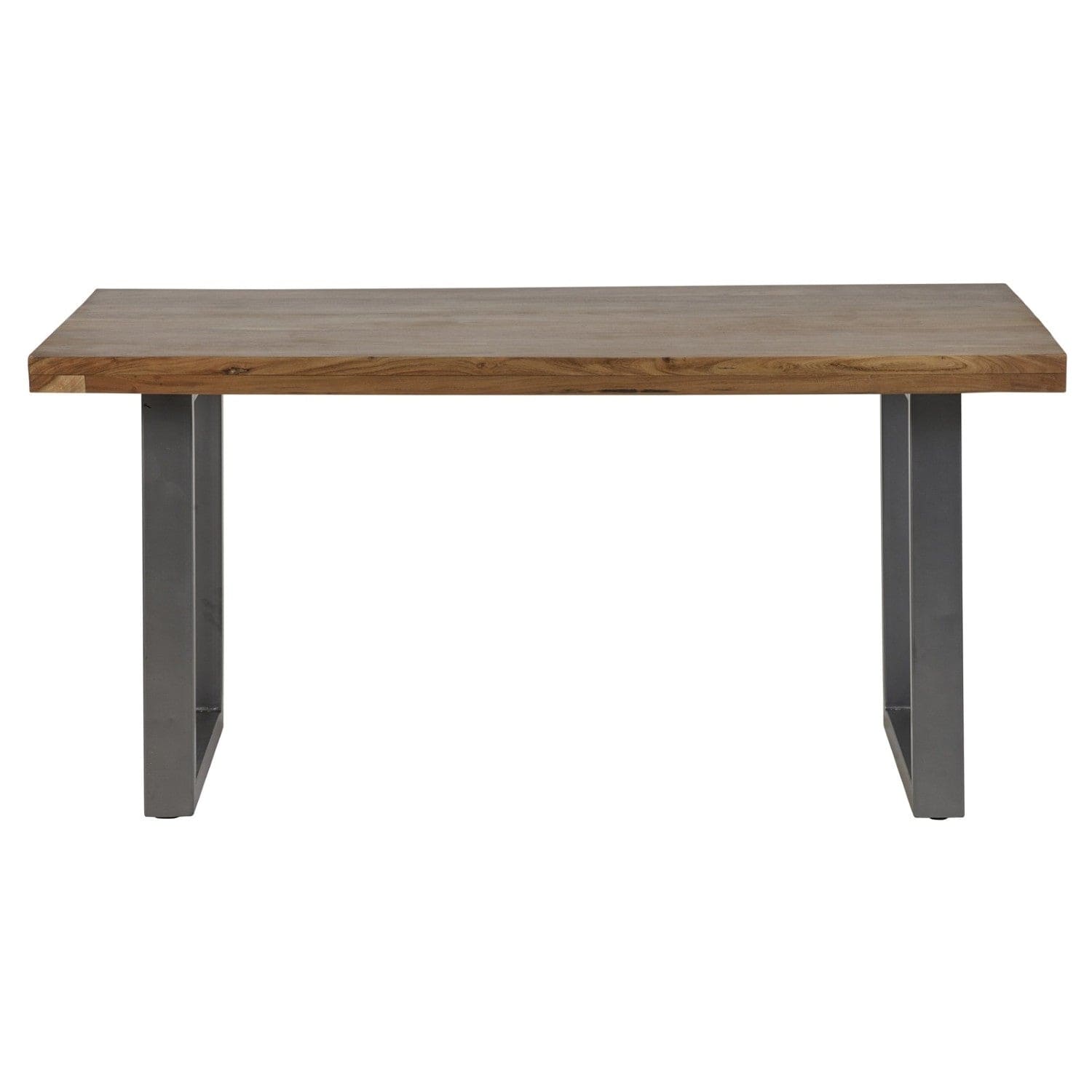 Cork Wooden & Metal Legs Industrial 160cm Dining Table