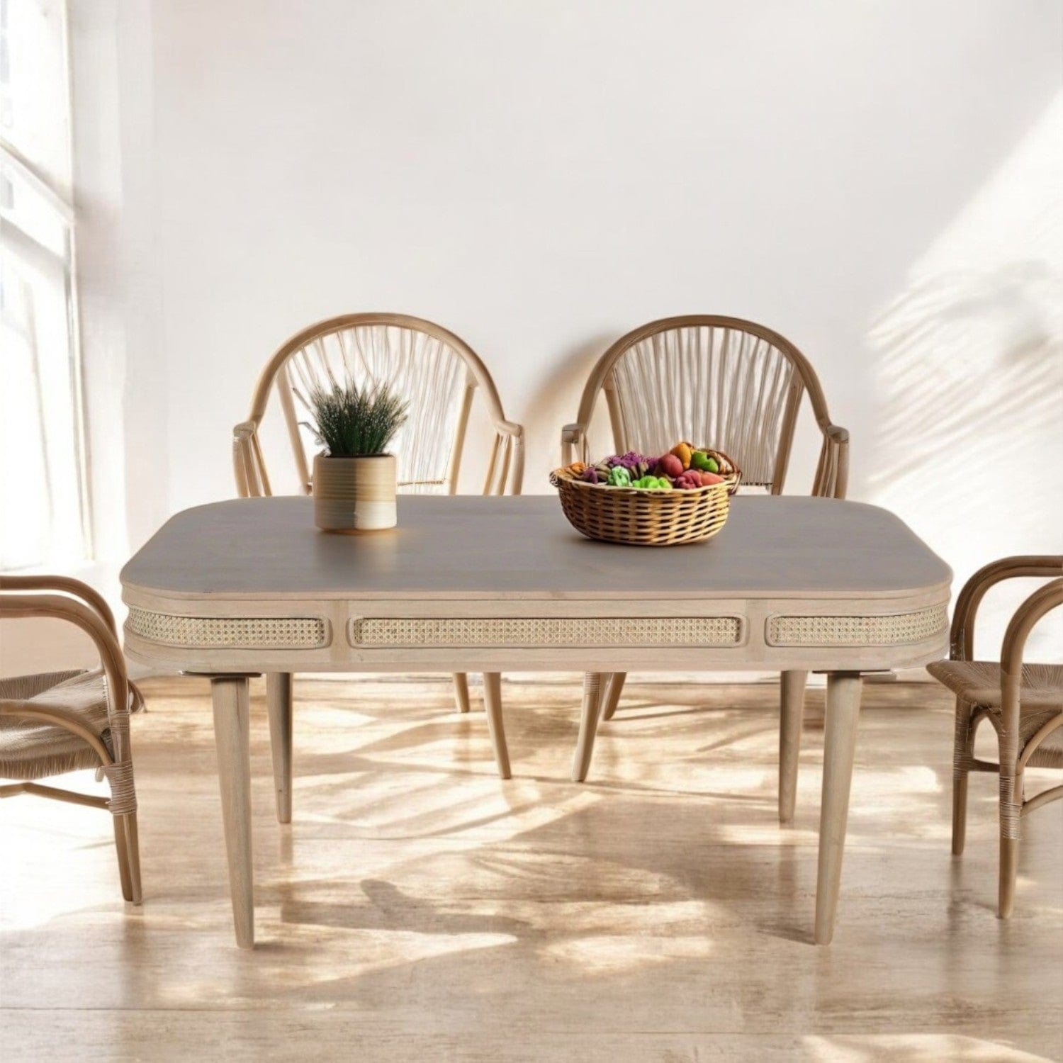 Dingle Wooden 165cm Dining Table