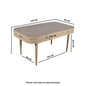 Dingle Wooden 165cm Dining Table