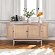 Dingle Wooden 4 Doors 140cm Sideboard