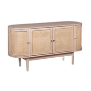 Dingle Wooden 4 Doors 140cm Sideboard