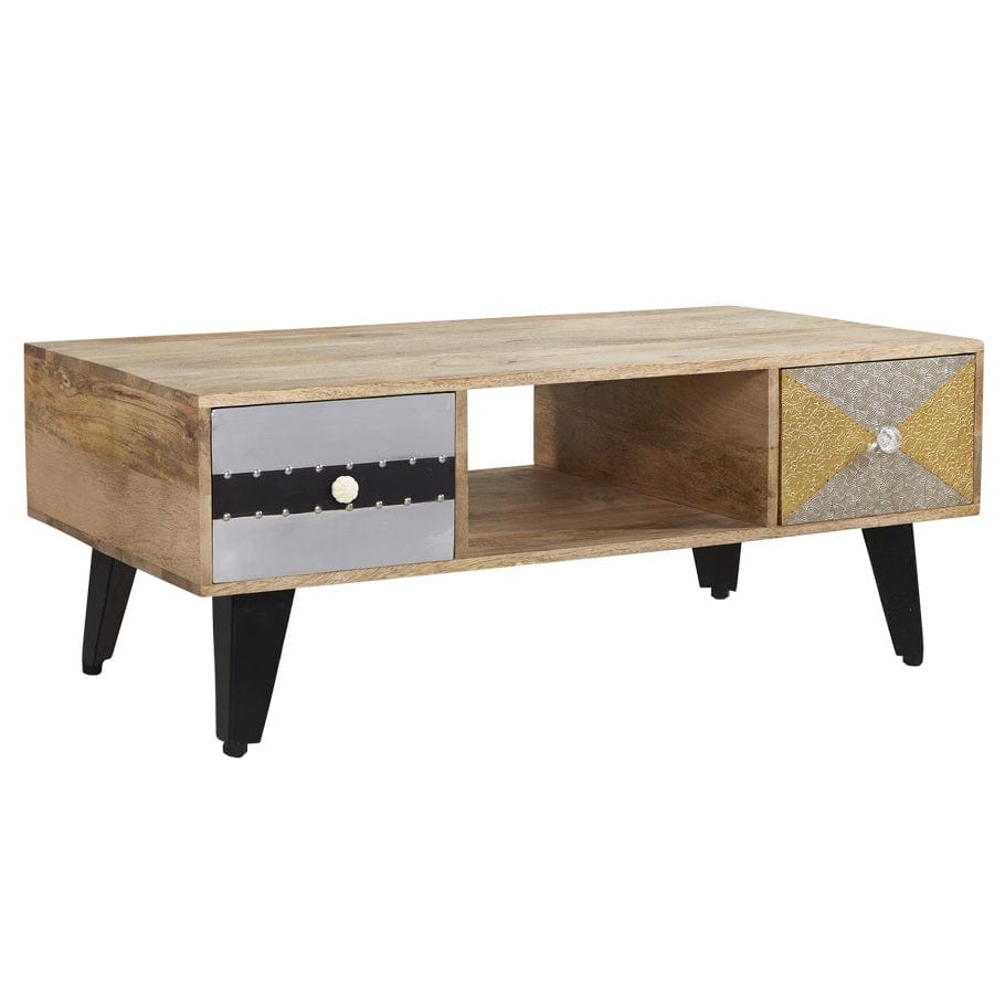 Donegal Wooden 4 Drawer Coffee Table