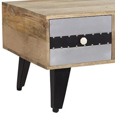 Donegal Wooden 4 Drawer Coffee Table