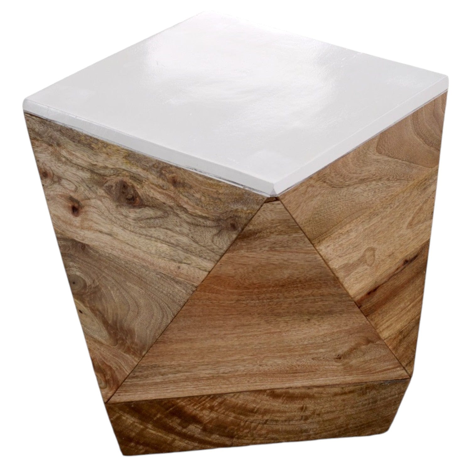 Doonbeg Solid Wooden Shaped Side Table