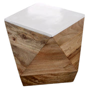 Doonbeg Solid Wooden Shaped Side Table