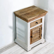 Doonbeg Wooden Bedside Table Cabinet
