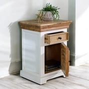 Doonbeg Wooden Bedside Table Cabinet