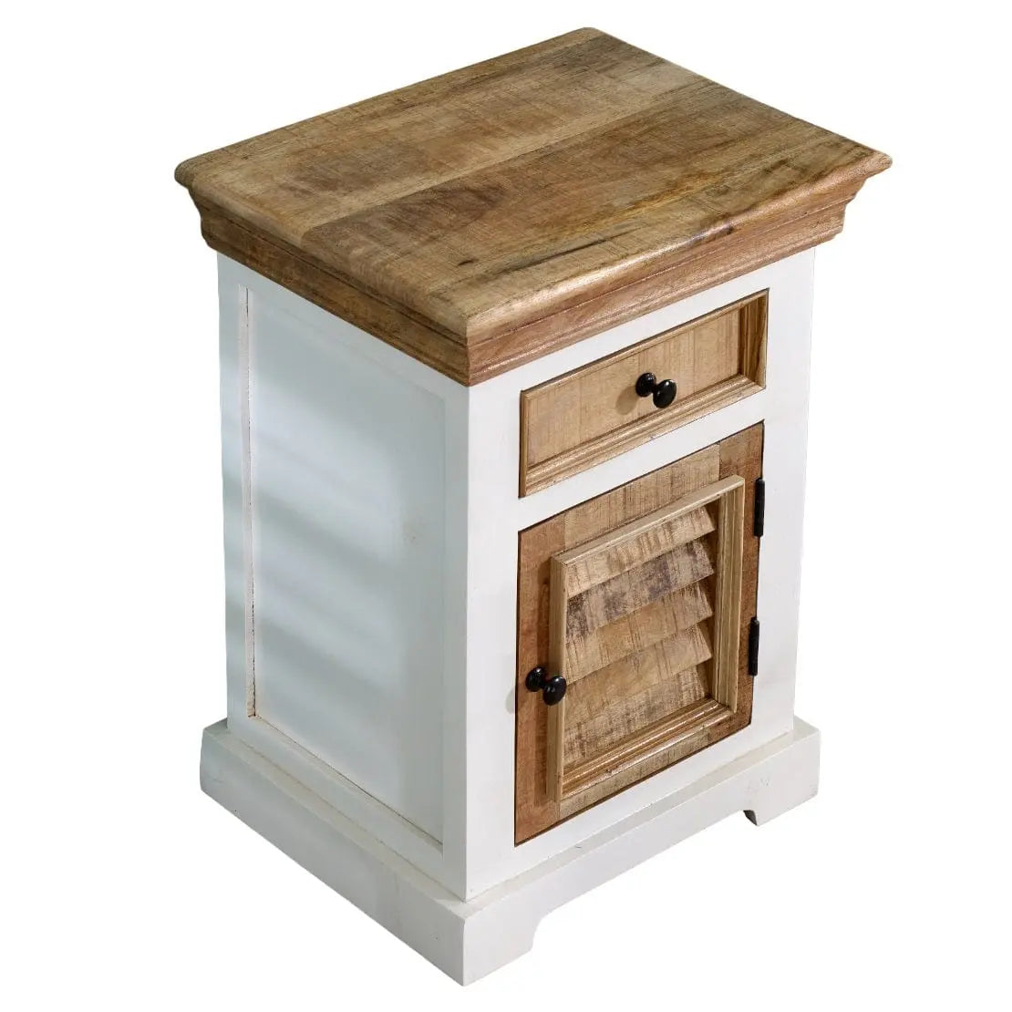 Doonbeg Wooden Bedside Table Cabinet