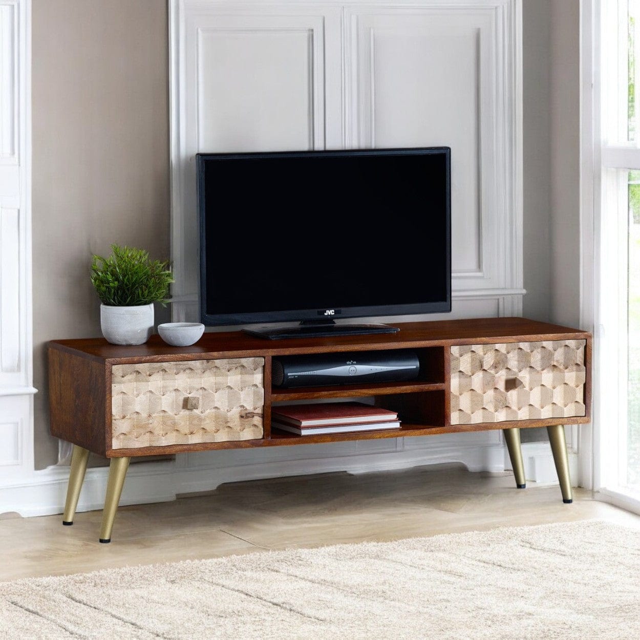 Ennis 140cm Wooden TV Stand