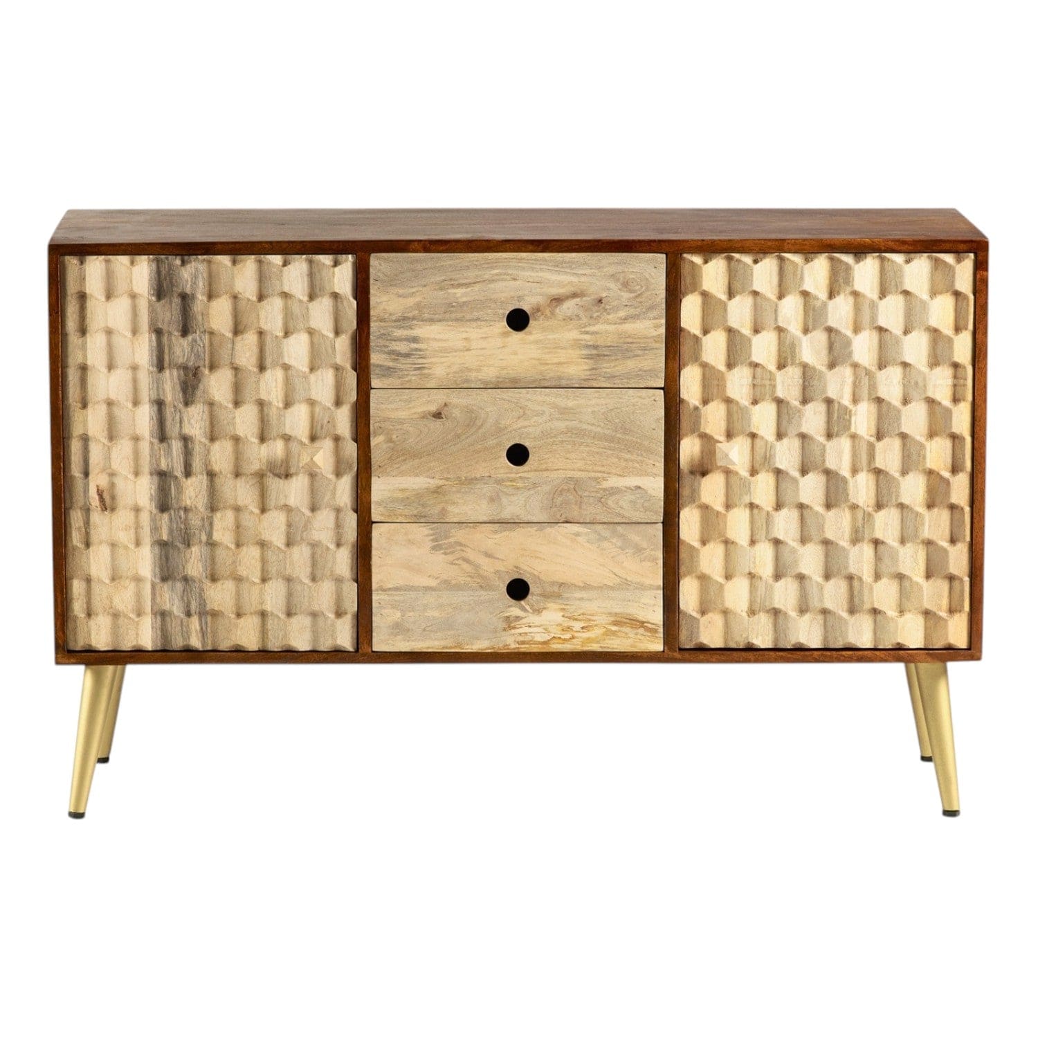 Ennis Wooden 2 Doors & 3 Drawers 130cm Sideboard