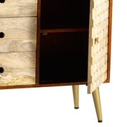 Ennis Wooden 2 Doors & 3 Drawers 130cm Sideboard
