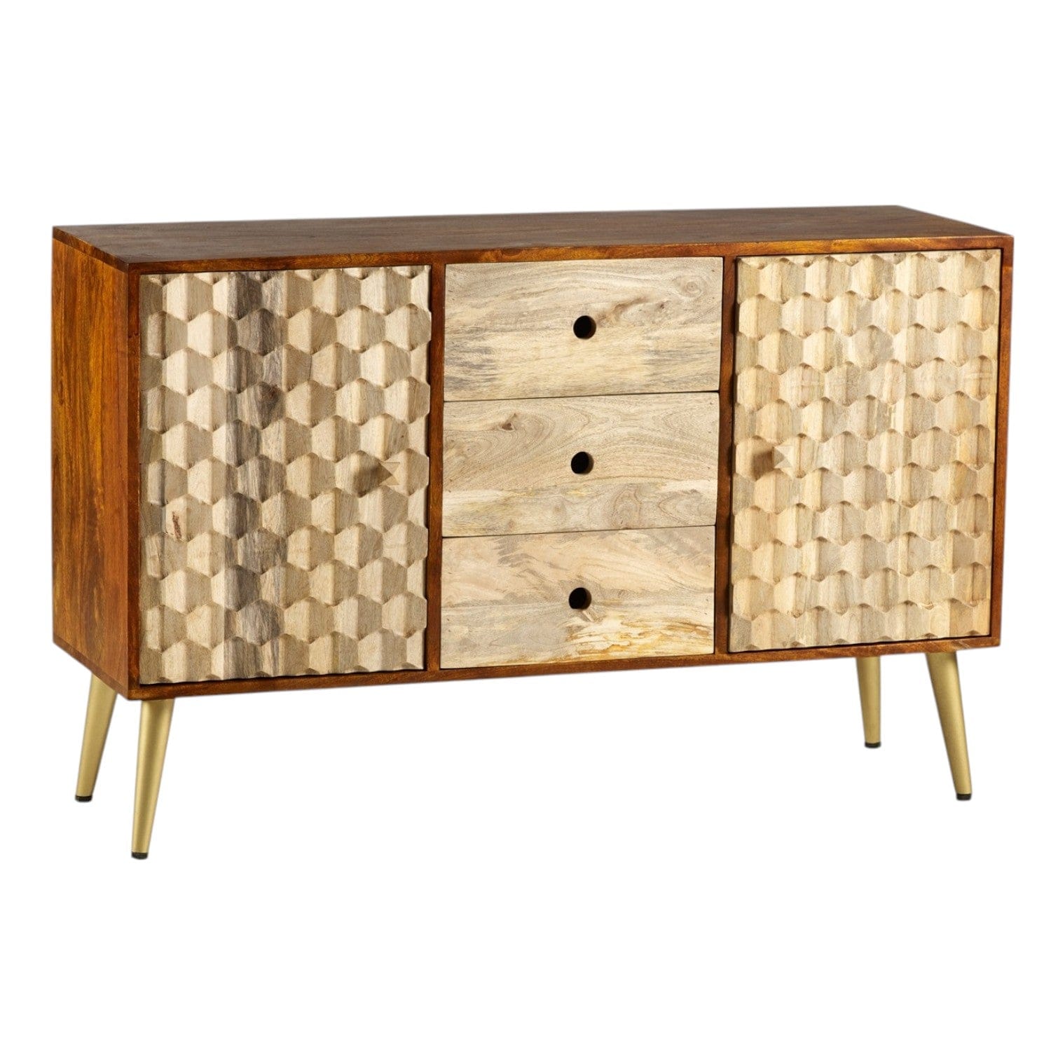 Ennis Wooden 2 Doors & 3 Drawers 130cm Sideboard