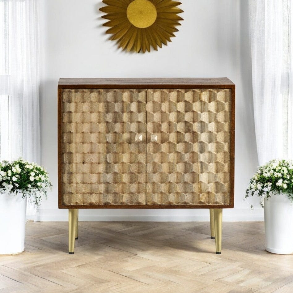Ennis Wooden 2 Doors 85 cm Sideboard