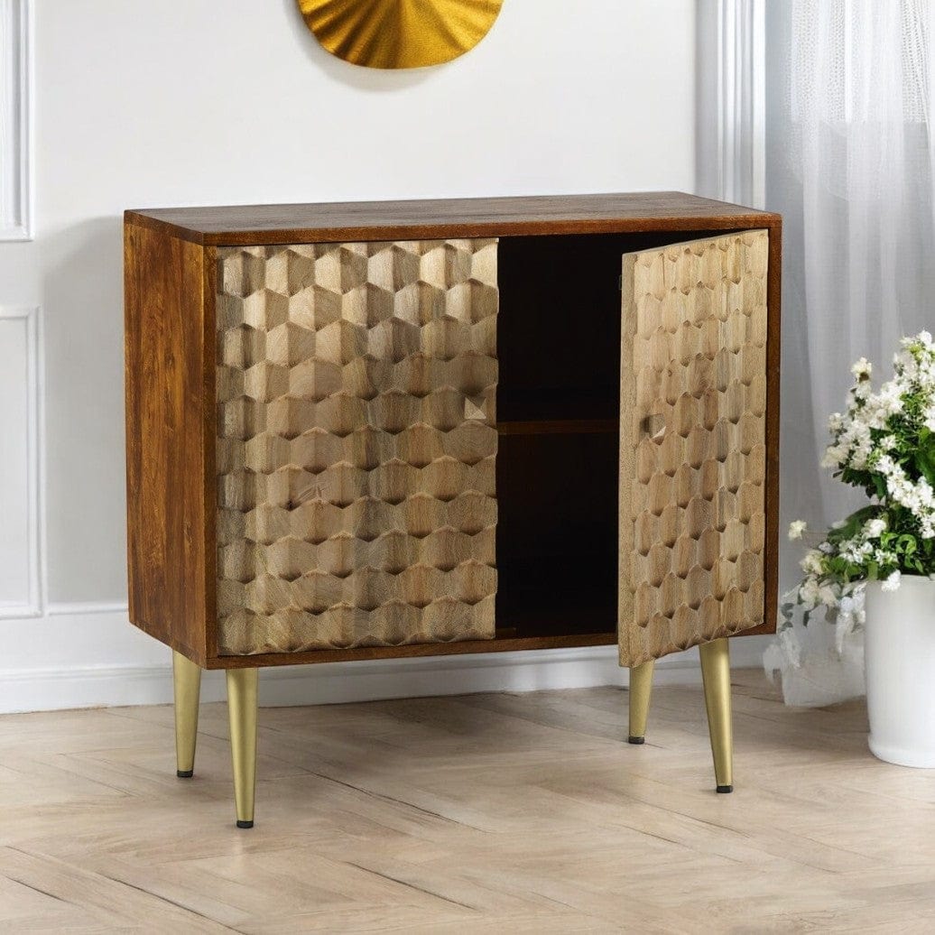 Ennis Wooden 2 Doors 85 cm Sideboard