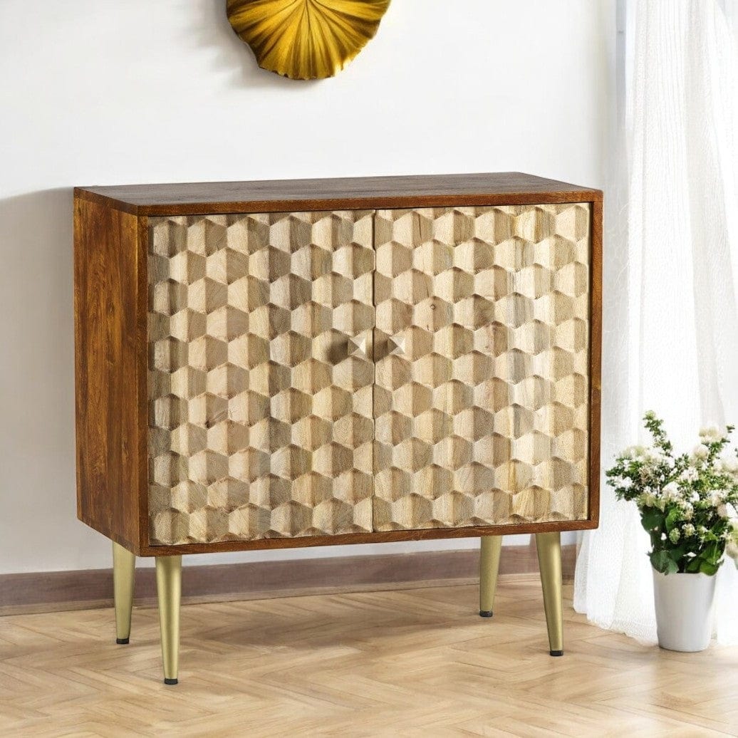 Ennis Wooden 2 Doors 85 cm Sideboard