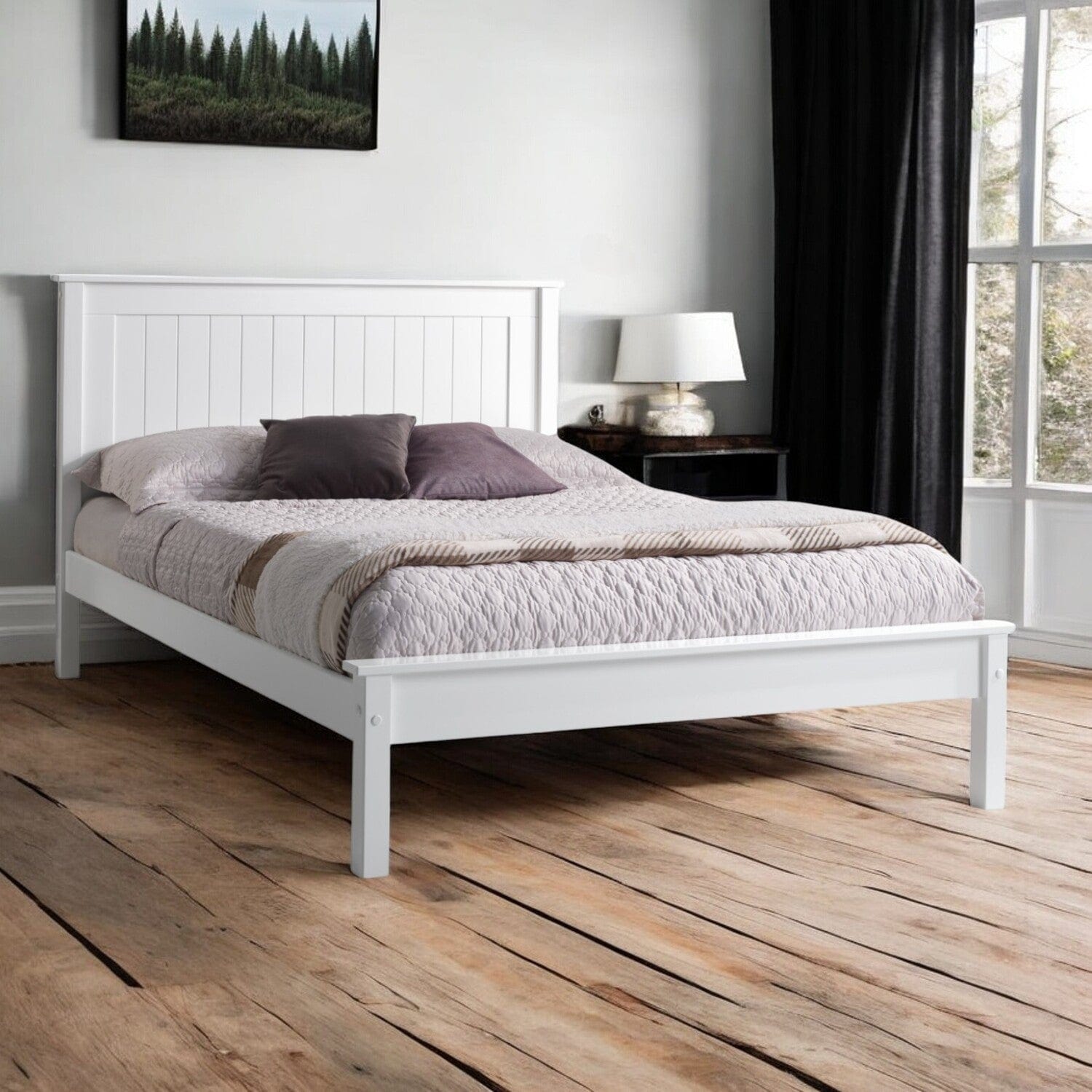  Single 3ft - 90x190cm Fortrose Wooden Bed Frame