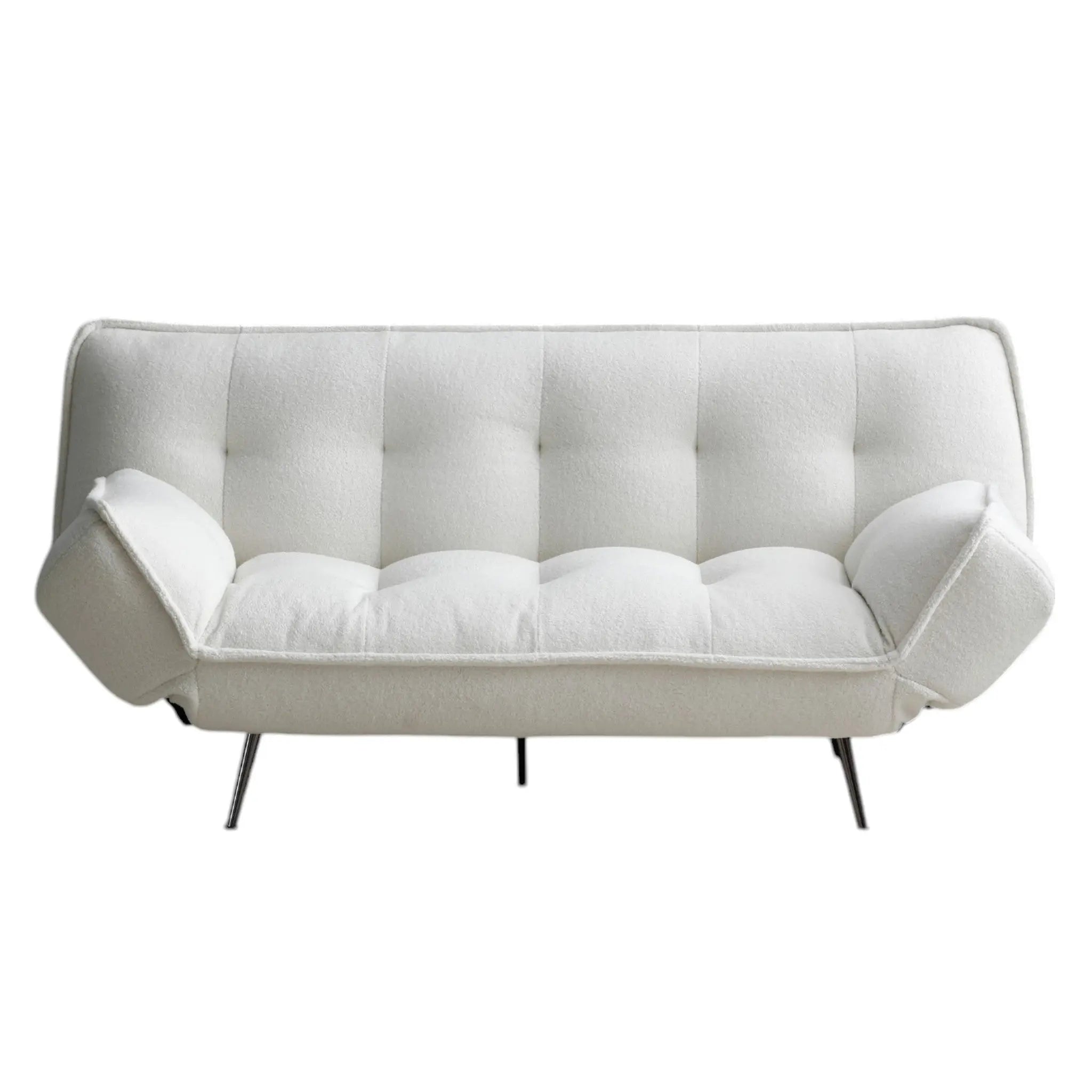 Fowey Boucle Fabric Upholstered Sofa Bed