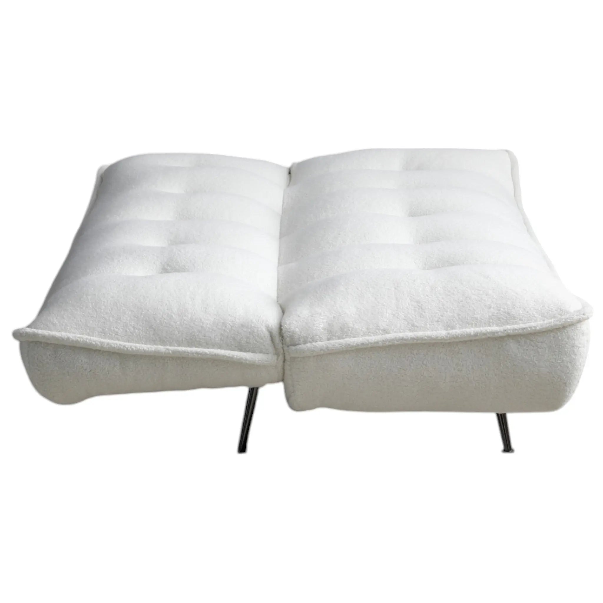 Fowey Boucle Fabric Upholstered Sofa Bed