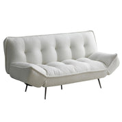 Fowey Boucle Fabric Upholstered Sofa Bed