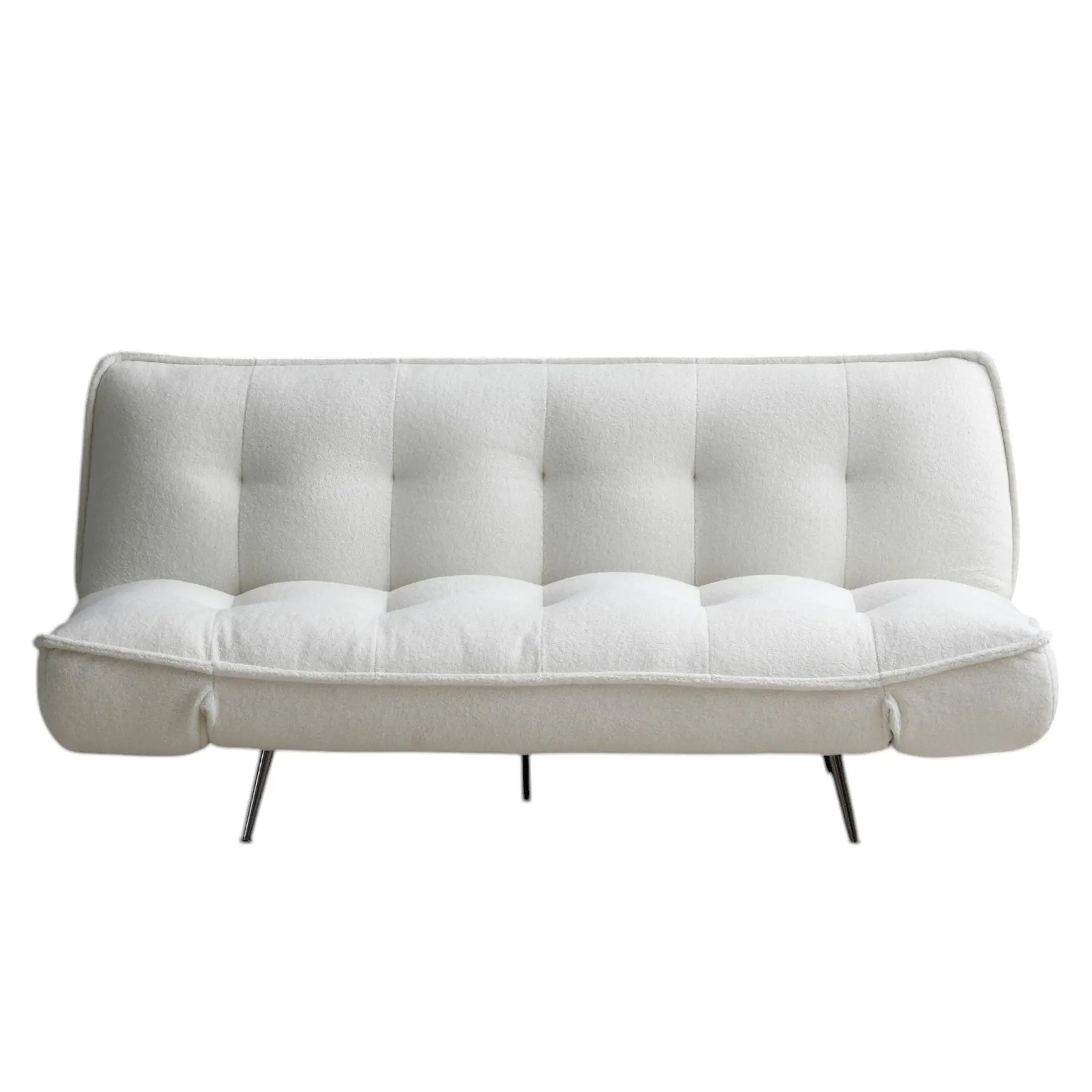 Fowey Boucle Fabric Upholstered Sofa Bed