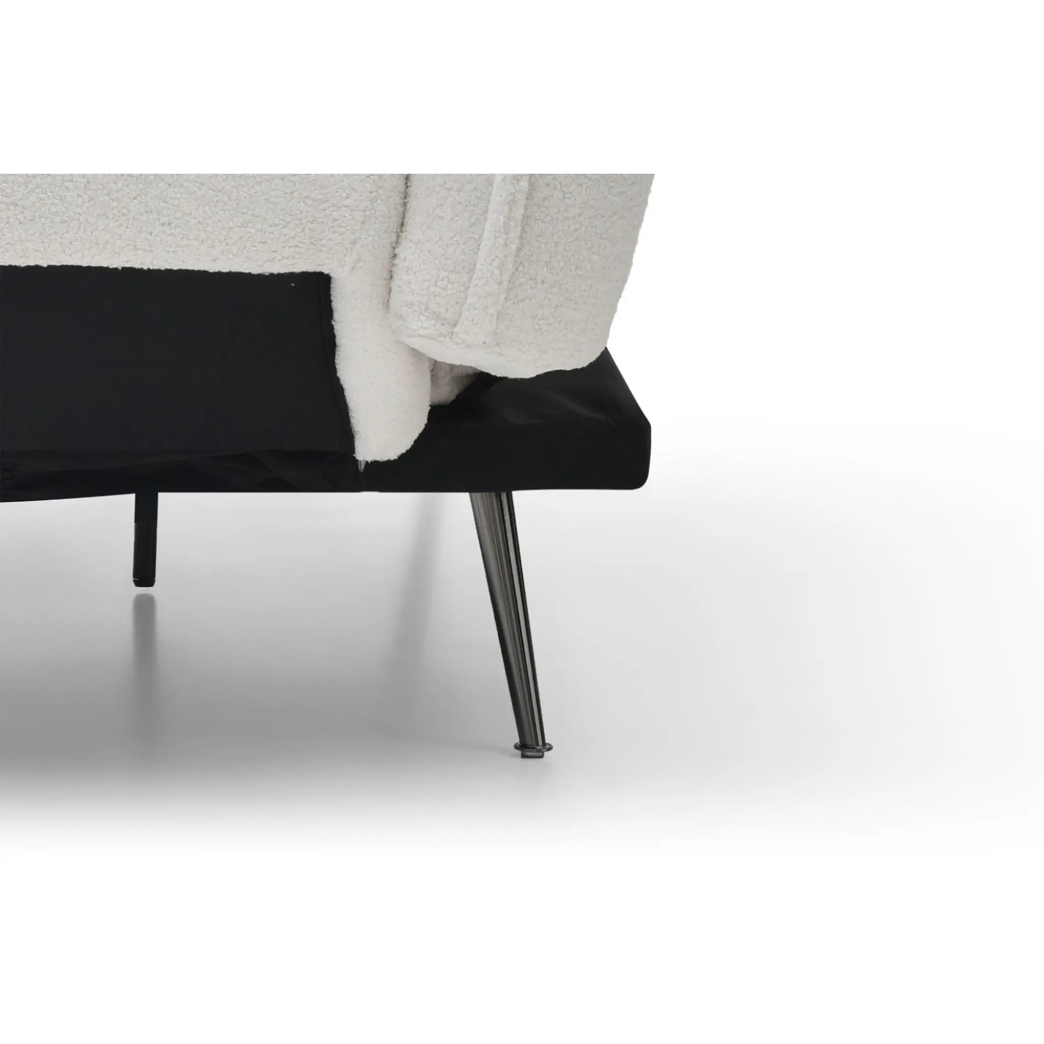 Fowey Boucle Fabric Upholstered Sofa Bed