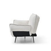 Fowey Boucle Fabric Upholstered Sofa Bed