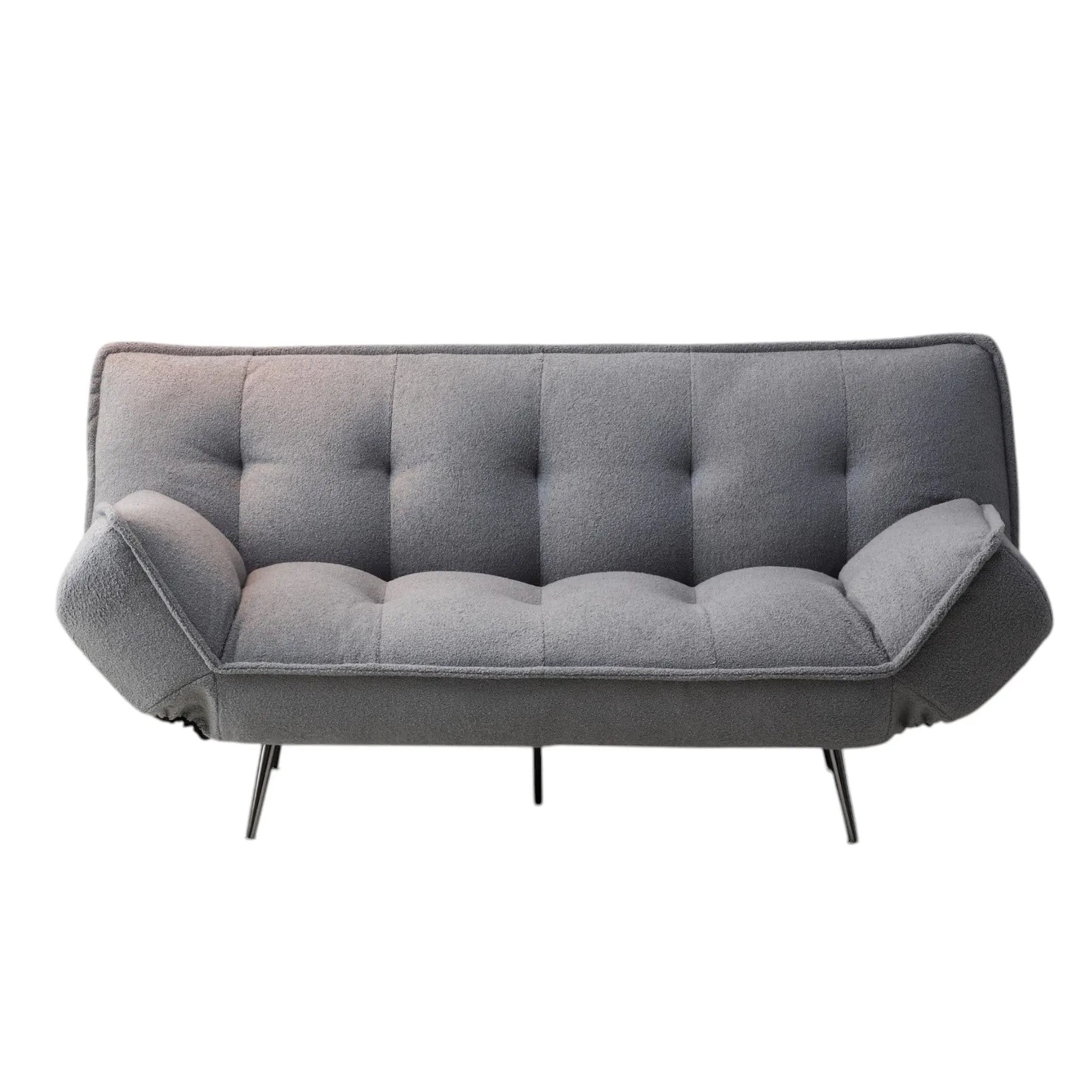 Fowey Boucle Fabric Upholstered Sofa Bed