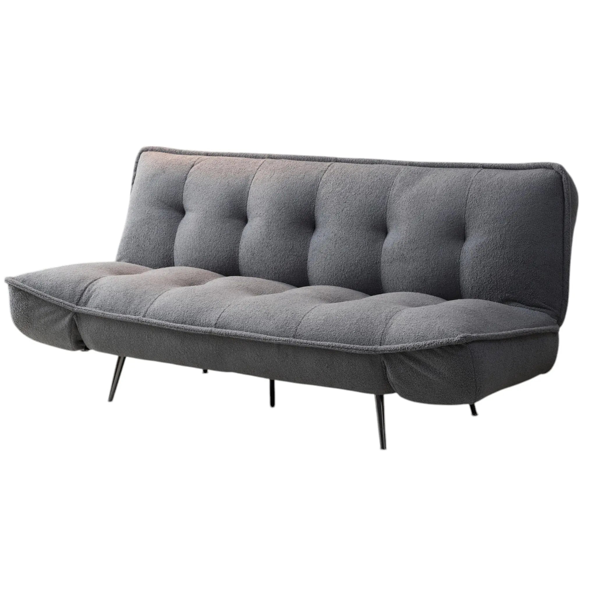 Fowey Boucle Fabric Upholstered Sofa Bed