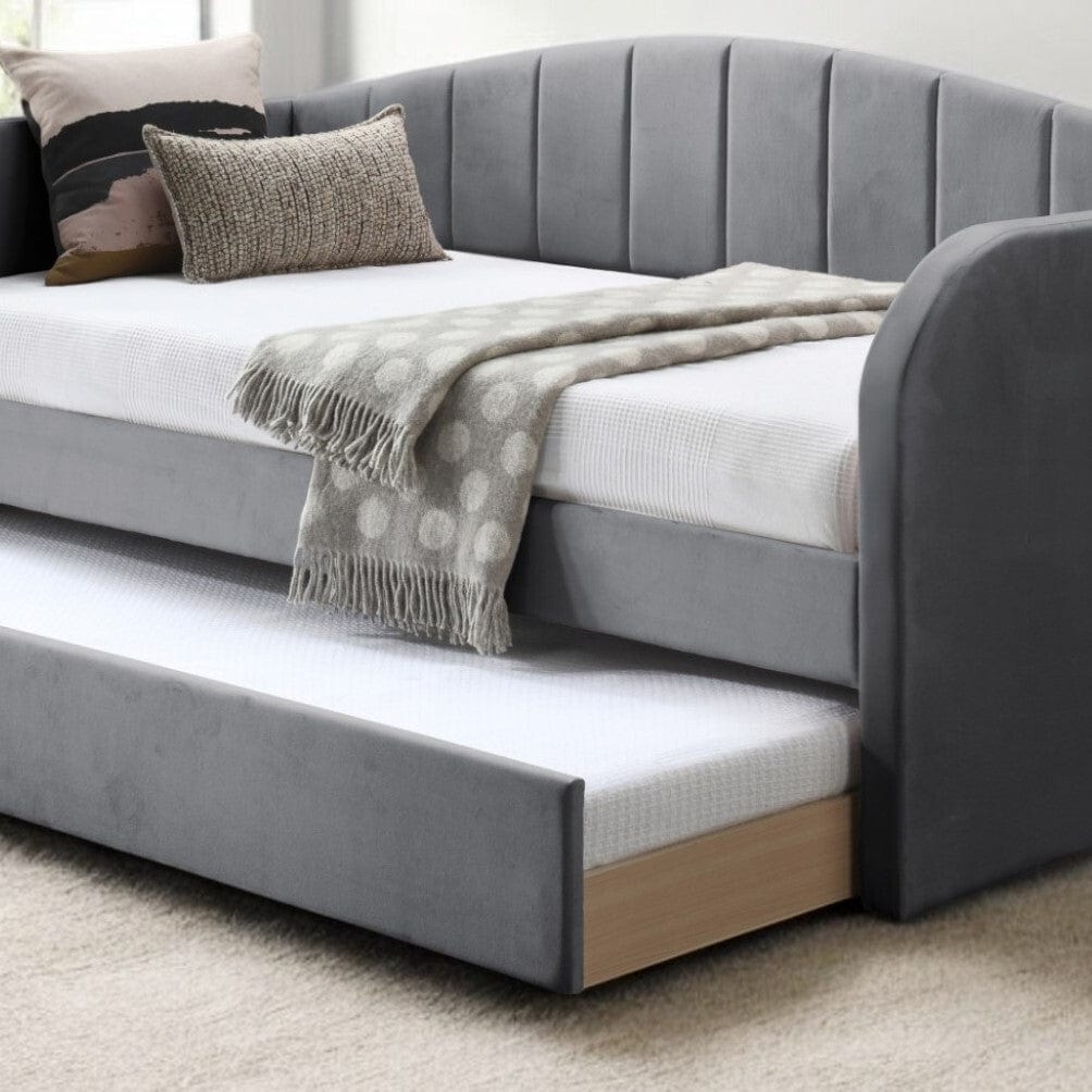 Frodsham Upholstered Day Bed with Trundle