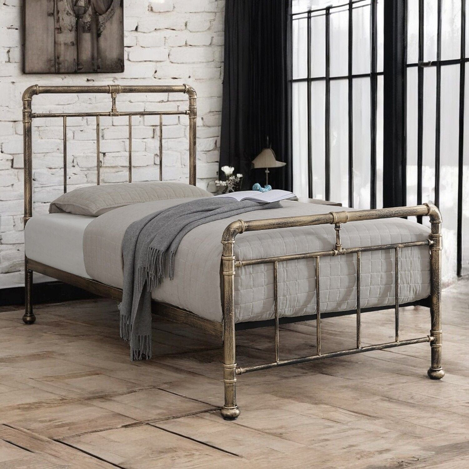 Fulham Scaffold Metal Bed Frame