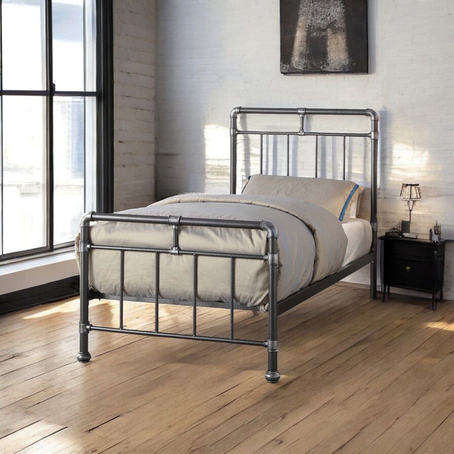 Fulham Scaffold Metal Bed Frame