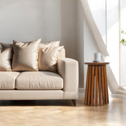 Glenariff Wooden Slatted Side Table