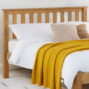 Golspie English Oak Wooden Bed Frame