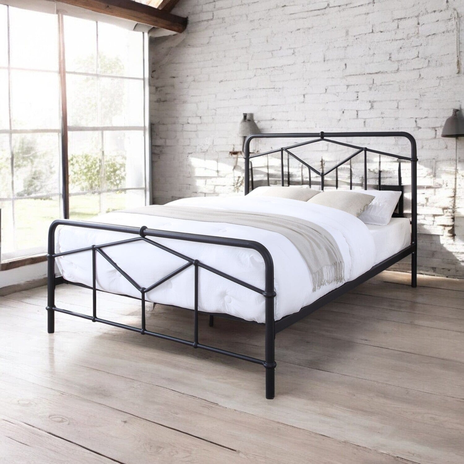  Single 3ft - 90x190cm Greenwich Metal Bed Frame