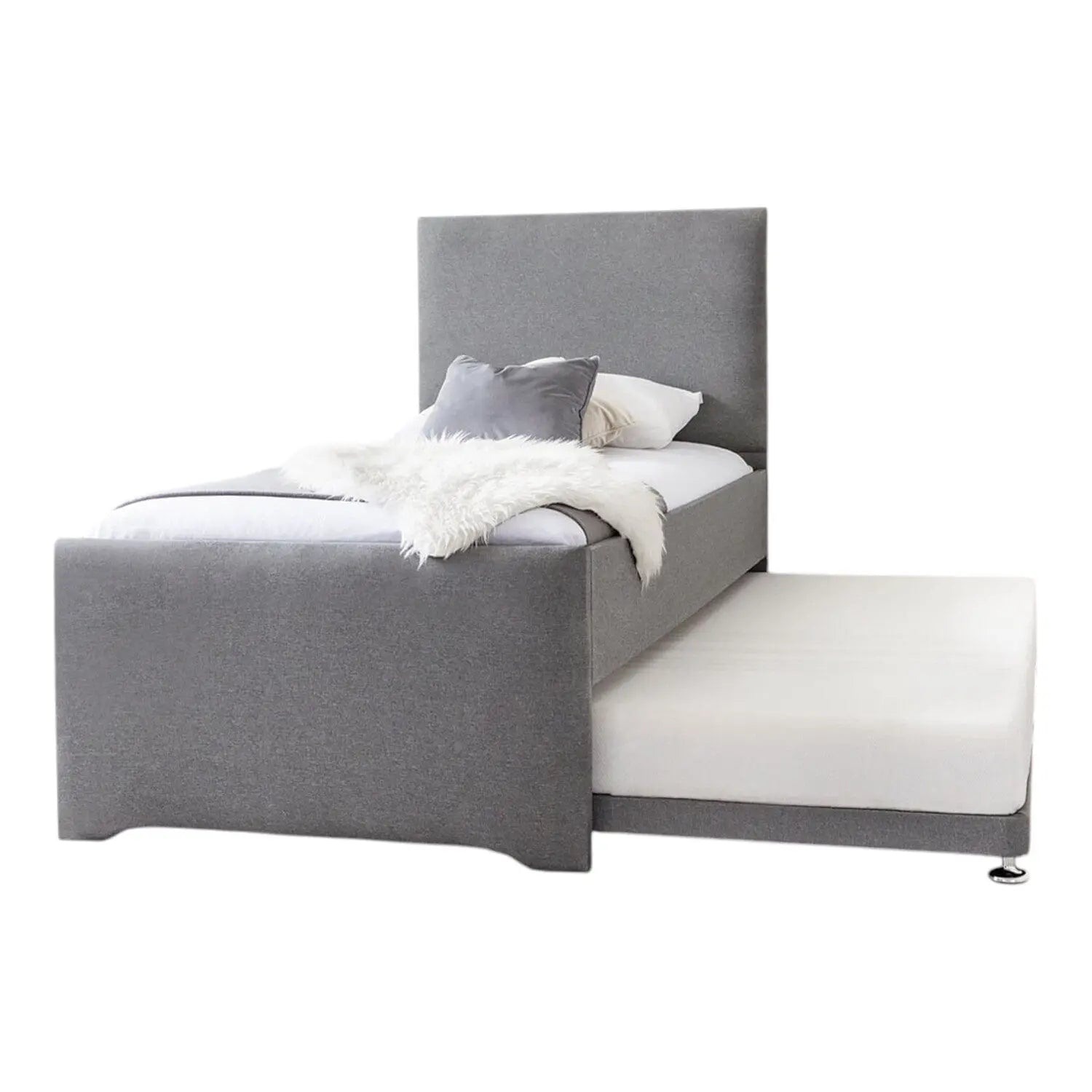 Gwbert Upholstered Guest Bed With Trundle - OAT Home