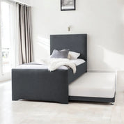 Gwbert Upholstered Guest Bed With Trundle - OAT Home